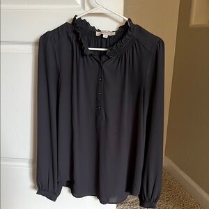 LOFT Ruffled Blouse